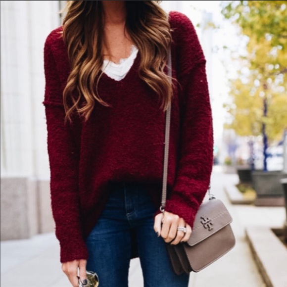 Free People Lofty v neck sweater - Picture 5 of 5